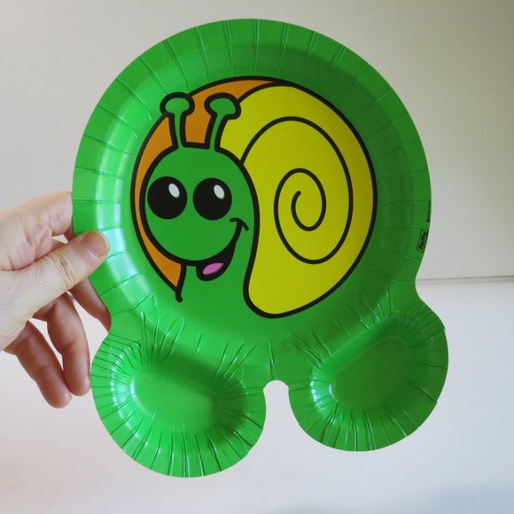 SNAIL ZOO PALS Hefty paper plate (1 item) - Picture 2 of 4